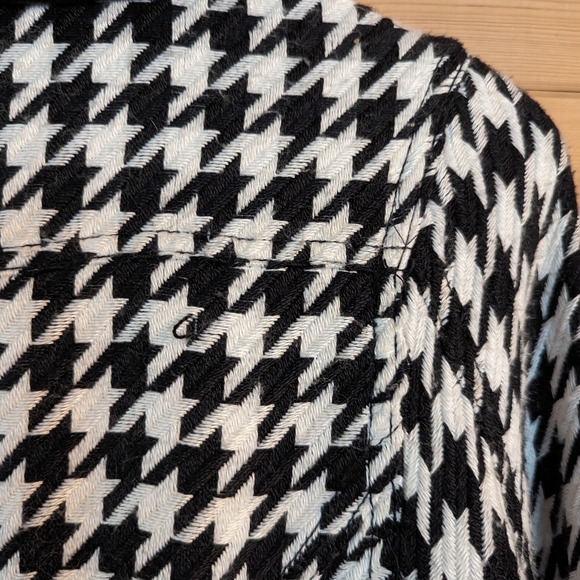 Cello Houndstooth Bomber Jacket S - Picture 7 of 11